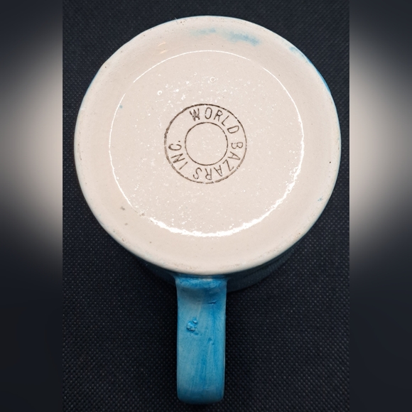 Set  Vintage Handpainted World Bazaars Ceramic EASTER LAMB Plate and Mug Spring - Picture 12 of 12